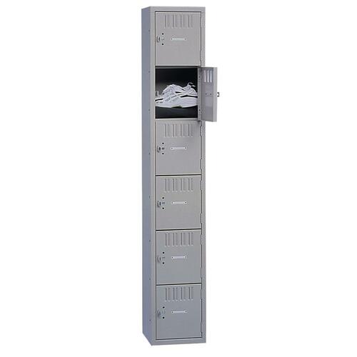 Tennsco Six-Tier Box Locker
