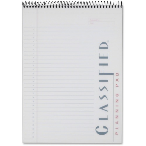 TOPS TOPS Classified Docket Gold Planning Pad