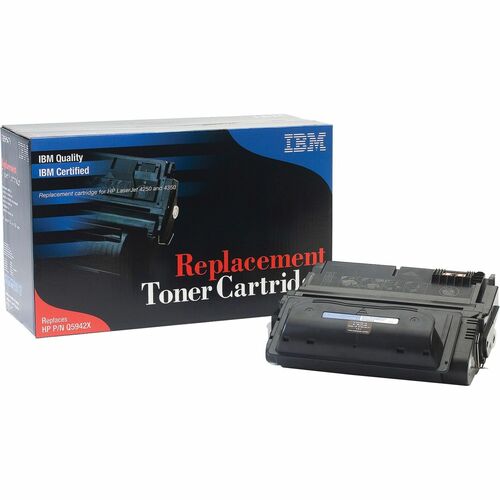 IBM Remanufactured High Yield Toner Cartridge Alternative For HP 42X (