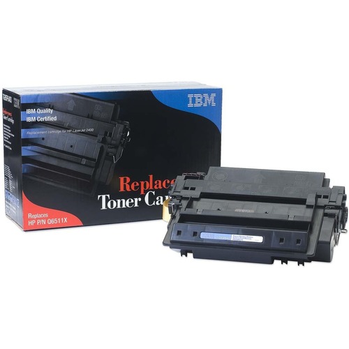 IBM Remanufactured Toner Cartridge Alternative For HP 11A (Q6511X)