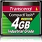 Transcend Industrial TS4GCF200I CompactFlash (CF) Card TS4GCF200I image