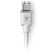 1.8m Apple 6pin To 6pin Thin White Color Firewire Cable