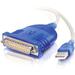 USB To Db25 Serial Adapter USBa To Db25m Rs232