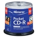 Memorex 32024702 50pk Pocket Mini Cdr Media 24x 210mb 24min Spindle