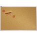 Quartet Aluminum Frame Natural Cork Boards