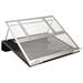 ROL 82410, Rolodex,  Laptop Stand, Mesh Metal, w/Cord Orgnzr./Hub Compatible, BK/SR