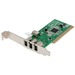 StarTech.com 4 Port IEEE-1394 FireWire PCI Card - 4 Total Firewire Port(s) - 4 Firewire 400 Port(s) - PC, Mac