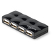 Belkin F5U404-BLK Hi-Speed USB 2.0 4-Port Mobile Hub