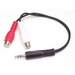 6in Stereo Headphone Jack 3.5mm Male To 2x Rca Female