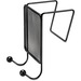 Fellowes Partition Mesh Twin Coat Hooks