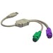 Sabrent USB To Dual Ps/2 Cable Mouse Keyboard Connectors / Mfr. no.: SBT-CPS2