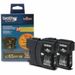 2pk Lc652pks Black Ink Cartridges High Yield F/ Mfc-64
