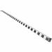 Powerstrip Strip 24out 15ft Metal 72in-Length Switch