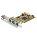 StarTech.com 3-Port PCI 12V PoweredUSB Adapter Card