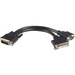 StarTech.com 8in LFH 59 Male to Female DVI I VGA DMS 59 Cable - 1 x DVI-D (Dual-Link) Female Video