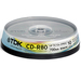 10pk Cd-R 52x 80min Lightscribe In Cakebox