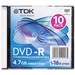 10pk DVD-R 16x 4.7gb In Jewel Case