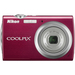 Nikon Coolpix S230 Point & Shoot Digital Camera - Red