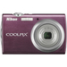 Nikon Coolpix S230 Point & Shoot Digital Camera - Plum