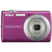 Nikon Coolpix S220 Point & Shoot Digital Camera - Magenta