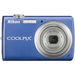 Nikon Coolpix S220 Point & Shoot Digital Camera - Cobalt Blue