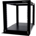 4post Adjustable Equipment Open Frame Rack-12u