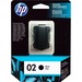 HP 02 Black Ink Cartridge with Vivera Ink