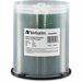100pk DVD-R 16x 4.7gb White Datalifeplus Inkjet Hub Printab