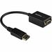 Startechcom Displayport To Vga Video Adapter Converter Hd 15 Female Vga Displayport Male Digital Audio Video 1417 Black