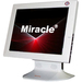 15in Tft LCD 1024x768 Beige Pivot Swivel Tilt Up&Down Base