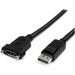 Displayport Panel-Mount Digital Video Extension Cable / Mfr. no.: DPPNLFM3PW