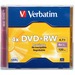 Verbatim 4 7GB Branded DVD+RW Rewritable