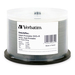 Verbatim 50pk DVD+R 4.7gb 8x White Inkjet & Hub Printable W/Spindle