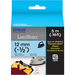 1/2in Labelworks Iron On Fabric Lc Tape Cart Black On Blue / Mfr. no.: LC-4LBQ5