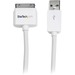 StarTech.com 3m (10 ft) Long USB Cable for iPhone / iPod / iPad - Apple Dock Connector with Stepped Connector