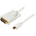 StarTech.com White 10ft Mini DisplayPort to DVI Adapter Converter Cable