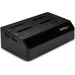 StarTech.com USB 3.0 to 4-Bay SATA 6Gbps Hard Drive Docking Station w/ UASP & Dual Fans - 2.5/3.5in SSD / HDD Dock - Serial ATA/600 Controller - 4 x Total Bay - 4 x