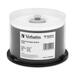 Verbatim MediDisc 4.7GB 8x Speed DVD-R White Inkjet Printable 50pk Spindle