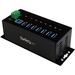 StarTech.com 7 Port Industrial USB 3.0 Hub - ESD and Surge Protection - 7 Total USB Port(s) - 7 USB 3.0 Port(s)