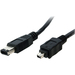 StarTech.com 6 ft IEEE-1394 Firewire Cable 4-6 M/M