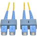 Tripp Lite N356-03M 3-meter SC/SC SingleMode Duplex Fiber Optic Cable