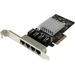 StarTech.com 4 Port PCI Express Gigabit Ethernet Network Card