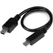 StarTech.com 8in USB OTG Cable - Micro USB To Mini USB - M/M - USB OTG Adapter - 8 Inch