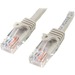 StarTech.com 0.5m Gray Cat5e Patch Cable with Snagless RJ45 Connectors - Short Ethernet Cable - 0.5 m Cat 5e UTP Cable - First End: 1 x RJ-45 Male Network - Second E