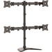 StarTech.com Quad Monitor Stand - Crossbar - Steel - Monitors up to 27"- Vesa Monitor - Computer Monitor Stand - Monitor Arm - Up to 68.6 cm (27") Screen Support - 3