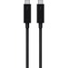Image of Belkin 2 m USB Data Transfer Cable for Docking Station, Hard Drive, iMac - 1 - First End: 1 x Type C Male Thunderbolt 3 - Second End: 1 x Type C Male Thunderbolt 3 -