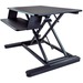 StarTech.com Sit Stand Desk Converter - Large 35in Work Surface - Adjustable Stand up Desk - For Two Monitors up to 24" or One 30" - Work in comfort and enhance prod