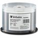 Verbatim DVD-R 4.7GB 16X DataLifePlus White Inkjet Printable Hub Printable 50pk Spindle
