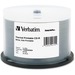 50pk Cdr 52x 700mb 80min White Thermal/Hub Printable Spindle