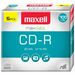 Maxell Cd-R700 48x 5pk Slim Jewel Hang Tab